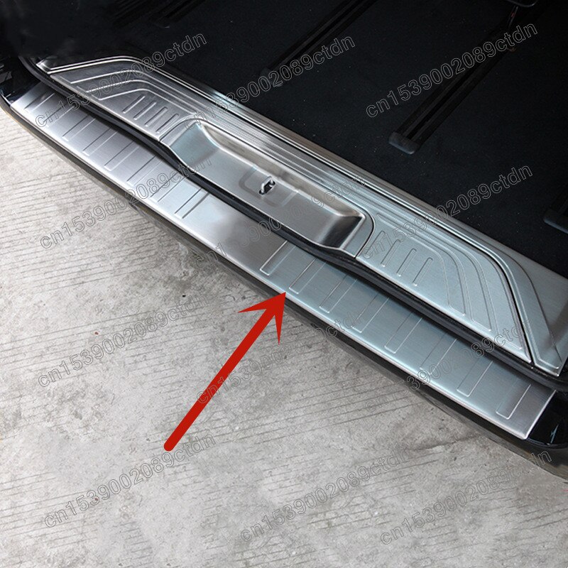 For Mercedes-Benz V-Class V Class Vito W447 2016-2018 2019 2020 2021 2022Rear Bumper Protector Sill Trunk Tread Plat